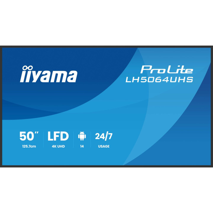 IIYAMA 65  3840x2160 UHD VA Android 14 OS